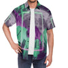 City of Radiance Button Down Shirt - Vaporwave Clothing - Aesthetic Clothing