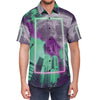 City of Radiance Button Down Shirt - Vaporwave Clothing - Aesthetic Clothing