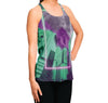 City of Radiance Racerback Tank Top - Vaporwave Clothing - Aesthetic Clothing