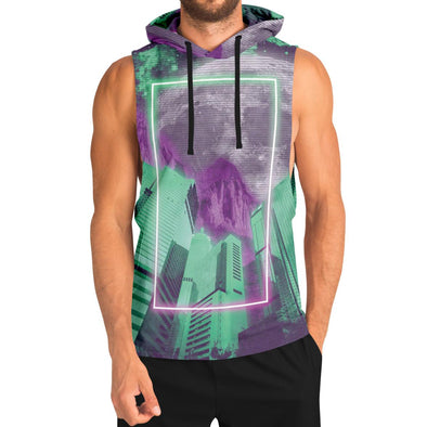 City of Radiance Tank Hoodie - Vaporwave Clothing - Aesthetic Clothing
