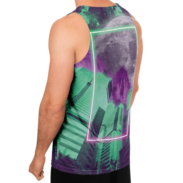 City of Radiance Tank Top - Vaporwave Clothing - Aesthetic Clothing