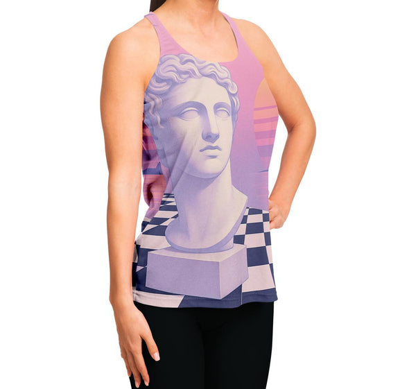 Corinthian Racerback Tank Top - Vaporwave Clothing - Aesthetic Clothing