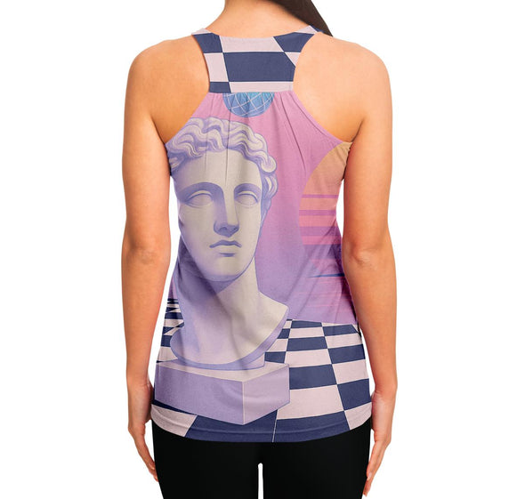Corinthian Racerback Tank Top - Vaporwave Clothing - Aesthetic Clothing