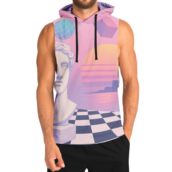 Corinthian Tank Hoodie - Vaporwave Clothing - Aesthetic Clothing