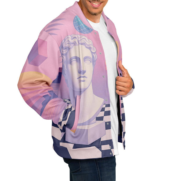 Corinthian Varsity Jacket - Vaporwave Clothing - Aesthetic Clothing