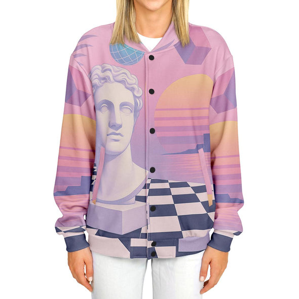 Corinthian Varsity Jacket - Vaporwave Clothing - Aesthetic Clothing