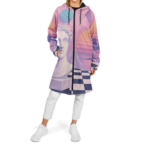 Corinthian Zip Cloak - Vaporwave Clothing - Aesthetic Clothing