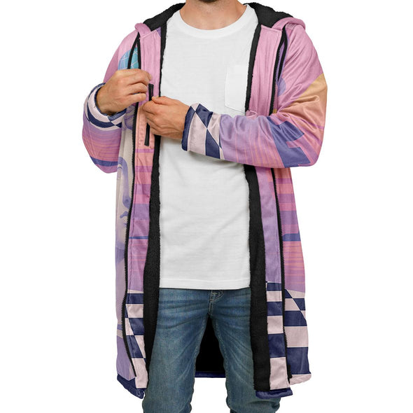 Corinthian Zip Cloak - Vaporwave Clothing - Aesthetic Clothing