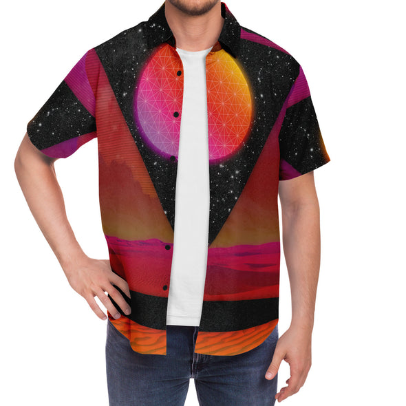 Desert Continuum Button Down Shirt