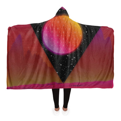 Desert Continuum Hooded Blanket