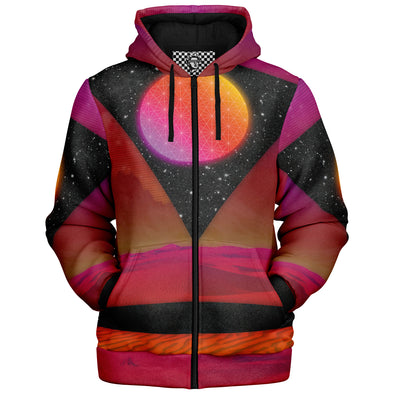 Desert Continuum Sherpa Hoodie