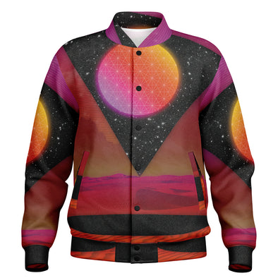 Desert Continuum Varsity Jacket