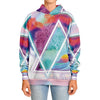 Dimensions Collide Heavy Hoodie - Vaporwave Clothing - Aesthetic Clothing