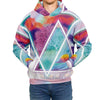 Dimensions Collide Heavy Hoodie - Vaporwave Clothing - Aesthetic Clothing