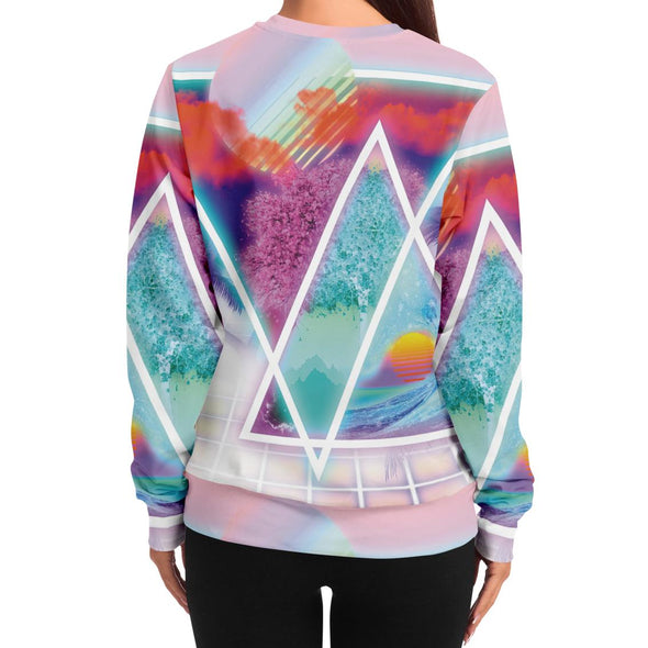 Dimensions Collide Sweatshirt - Vaporwave Clothing - Aesthetic Clothing