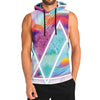 Dimensions Collide Tank Hoodie - Vaporwave Clothing - Aesthetic Clothing