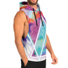 Dimensions Collide Tank Hoodie - Vaporwave Clothing - Aesthetic Clothing