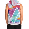 Dimensions Collide Tank Hoodie - Vaporwave Clothing - Aesthetic Clothing