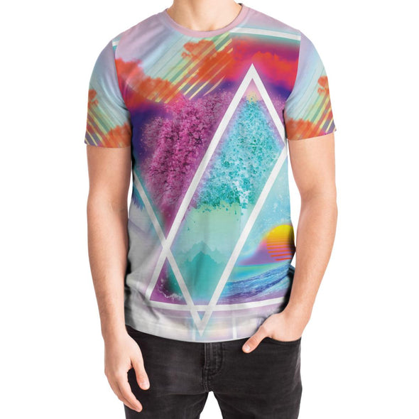Dimensions Collide Tee - Vaporwave Clothing - Aesthetic Clothing