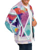 Dimensions Collide Varsity Jacket - Vaporwave Clothing - Aesthetic Clothing