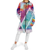 Dimensions Collide Zip Cloak - Vaporwave Clothing - Aesthetic Clothing