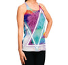 Dimensions Collide Racerback Tank Top - Vaporwave Clothing - Aesthetic Clothing