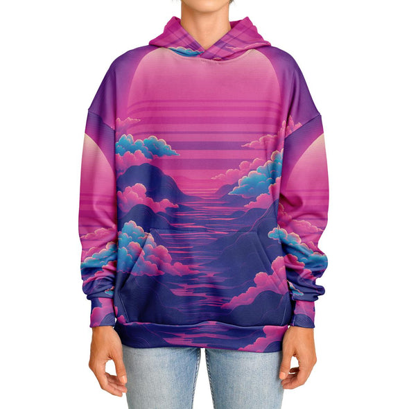 Duskwave Heavy Hoodie - Vaporwave Clothing - Aesthetic Clothing