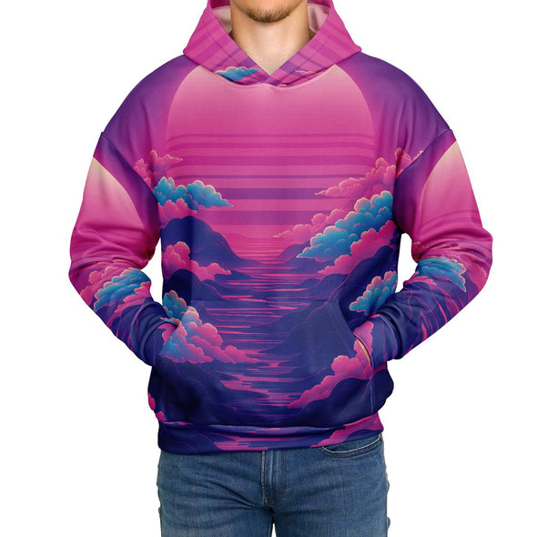 Duskwave Heavy Hoodie - Vaporwave Clothing - Aesthetic Clothing