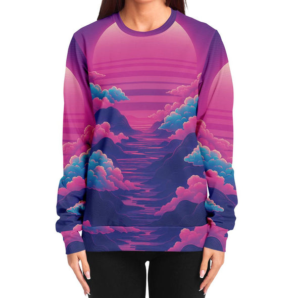 Duskwave Sweatshirt - Vaporwave Clothing - Aesthetic Clothing