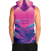 Duskwave Tank Hoodie - Vaporwave Clothing - Aesthetic Clothing