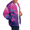 Duskwave Varsity Jacket - Vaporwave Clothing - Aesthetic Clothing
