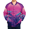 Duskwave Varsity Jacket - Vaporwave Clothing - Aesthetic Clothing