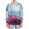 Electric Desert Heavy Hoodie - Vaporwave Clothing - Aesthetic Clothing