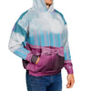 Electric Desert Heavy Hoodie - Vaporwave Clothing - Aesthetic Clothing