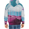 Electric Desert Heavy Hoodie - Vaporwave Clothing - Aesthetic Clothing