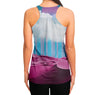 Electric Desert Racerback Tank Top - Vaporwave Clothing - Aesthetic Clothing