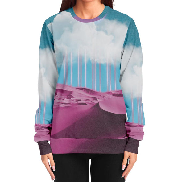 Electric Desert Sweatshirt - Vaporwave Clothing - Aesthetic Clothing