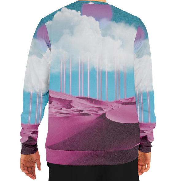 Electric Desert Sweatshirt - Vaporwave Clothing - Aesthetic Clothing
