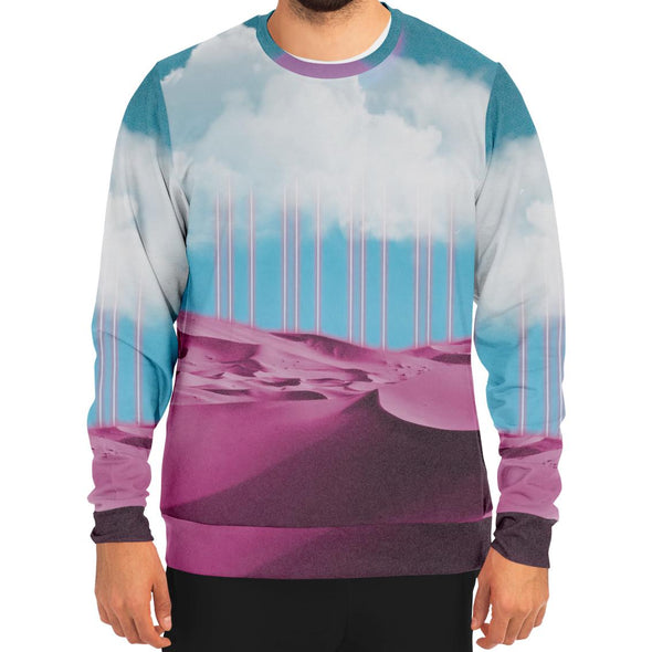 Electric Desert Sweatshirt - Vaporwave Clothing - Aesthetic Clothing