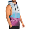 Electric Desert Tank Hoodie - Vaporwave Clothing - Aesthetic Clothing