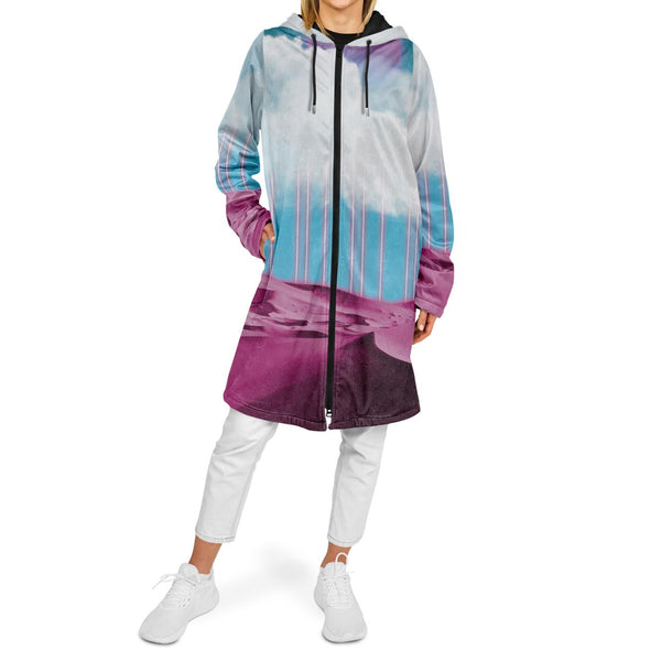 Electric Desert Zip Cloak - Vaporwave Clothing - Aesthetic Clothing
