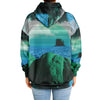 Emerald Canyon Heavy Hoodie - Vaporwave Clothing - Aesthetic Clothing