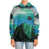 Emerald Canyon Heavy Hoodie - Vaporwave Clothing - Aesthetic Clothing