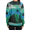 Emerald Canyon Sweatshirt - Vaporwave Clothing - Aesthetic Clothing
