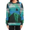 Emerald Canyon Sweatshirt - Vaporwave Clothing - Aesthetic Clothing