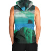Emerald Canyon Tank Hoodie - Vaporwave Clothing - Aesthetic Clothing