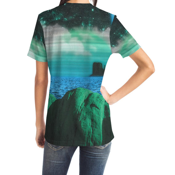 Emerald Canyon Tee - Vaporwave Clothing - Aesthetic Clothing