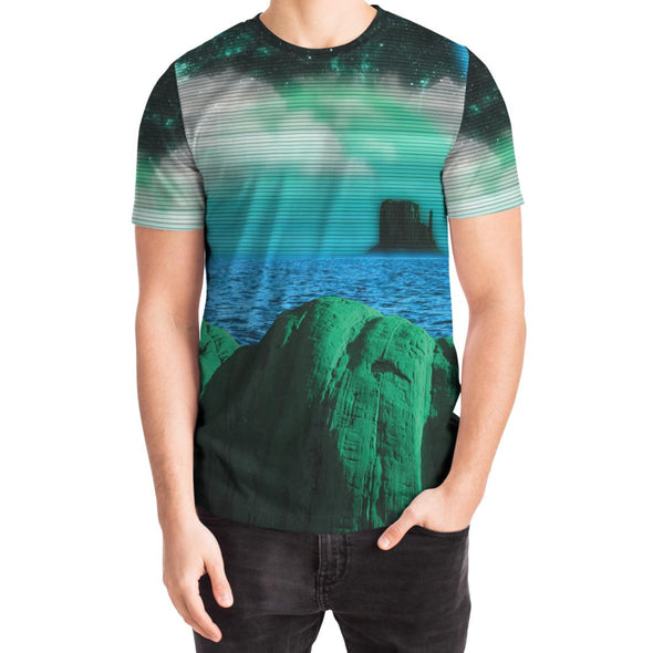 Emerald Canyon Tee - Vaporwave Clothing - Aesthetic Clothing