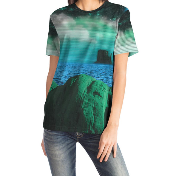 Emerald Canyon Tee - Vaporwave Clothing - Aesthetic Clothing