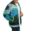 Emerald Canyon Varsity Jacket - Vaporwave Clothing - Aesthetic Clothing